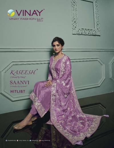 Saanvi Hitlist By Vinay Designer Festive Wear Salwar Kameez Collection